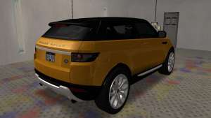 Land Rover Range Rover Evoque right back view