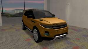 Land Rover Range Rover Evoque right front view