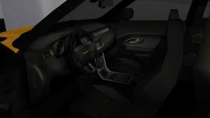 Land Rover Range Rover Evoque steering view