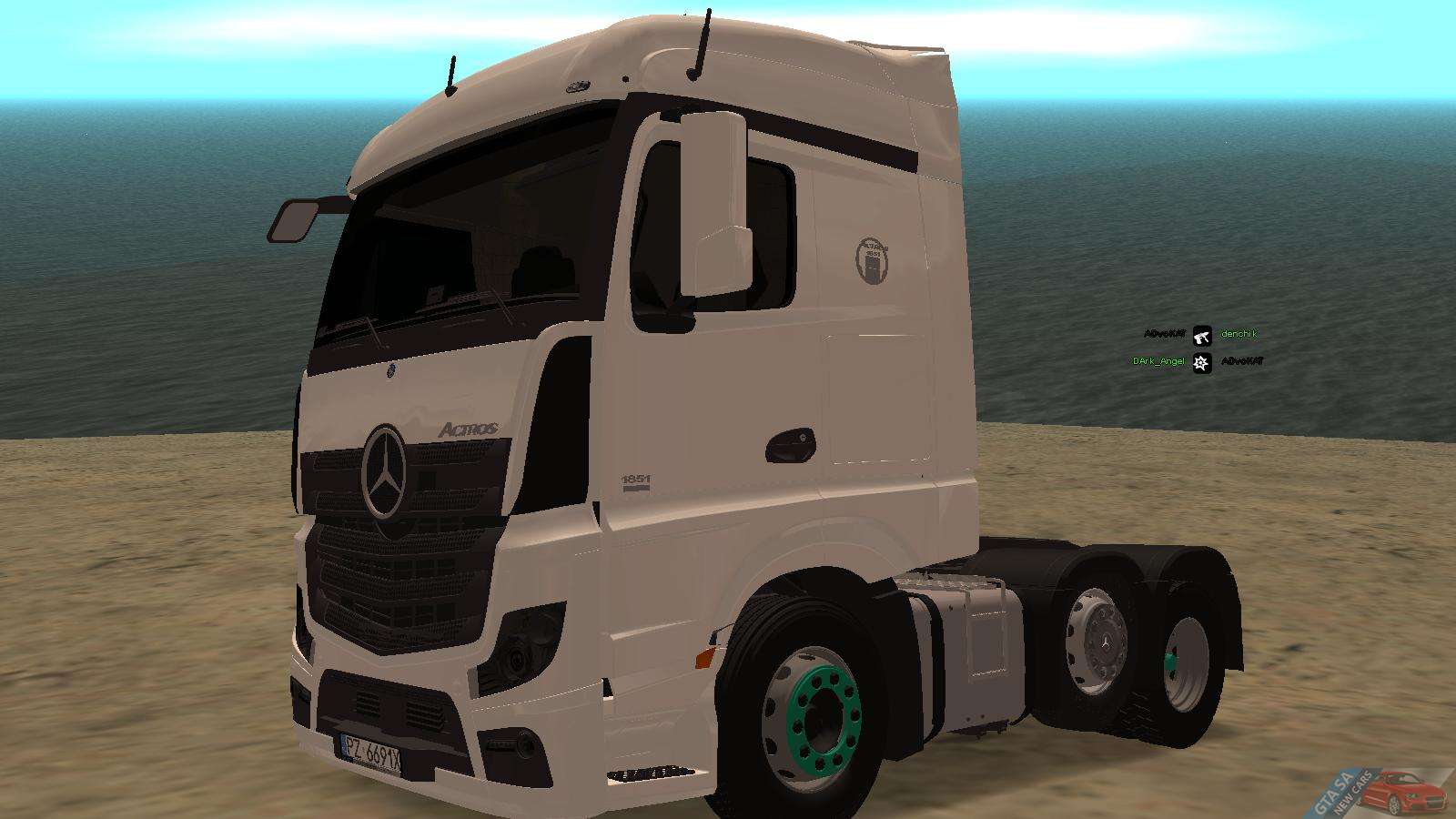 Mercedes actros для гта 5 фото 67