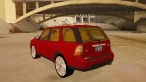 Saab 9-7X for GTA San Andreas left back view