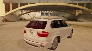 BMW X5 for GTA SA right back view