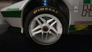 Lancia Stratos for GTA San Andreas wheel view