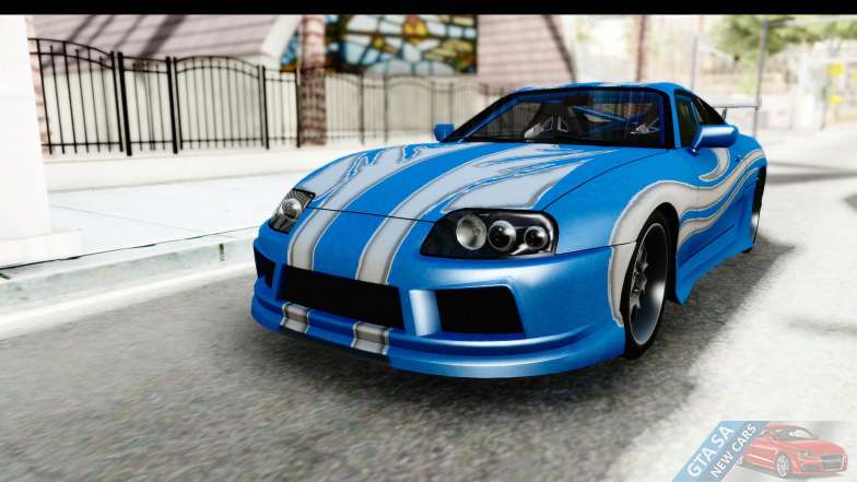 NFS: Carbon Darius Toyota Supra Updated for GTA San Andreas front view