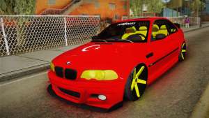 BMW M3 E46 Turkish Stance for GTA San Andreas front view