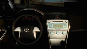 Toyota Corolla 2012 for GTA San Andreas interior view