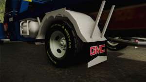 GMC 4100 1950 GRUA for GTA San Andreas rear wheel view