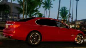 BMW 7 Series F02 2013 for GTA San Andreas side view