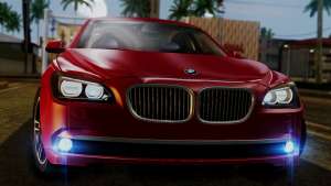 BMW 7 Series F02 2013 for GTA SA front view
