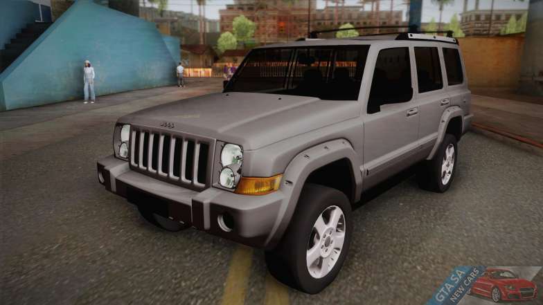 Jeep Commander 2010 for GTA San Andreas front view