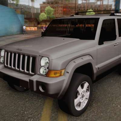 Jeep Commander 2010 for GTA San Andreas front view