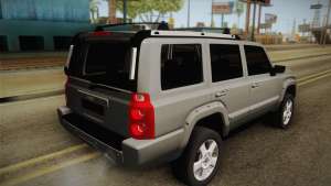 Jeep Commander 2010 for GTA San Andreas back view