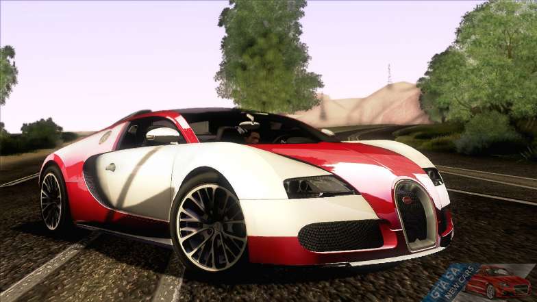 Bugatti Veyron 16.4 for GTA San Andreas front view
