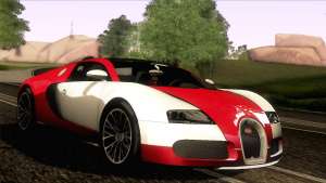 Bugatti Veyron 16.4 for GTA San Andreas main view