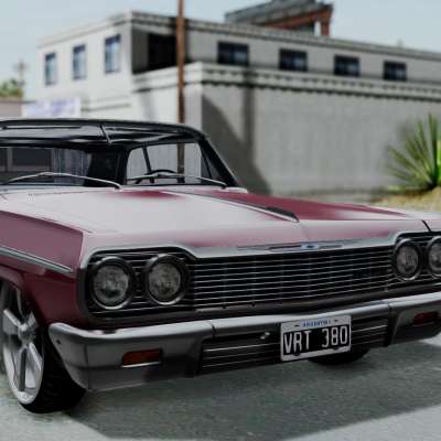 Chevrolet Impala 1964 for GTA San Andreas front view