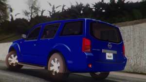 Nissan Pathfinder for GTA San Andreas back view