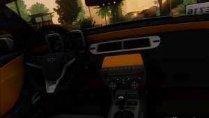 Chevrolet Camaro VR (IVF) for GTA San Andreas interior view