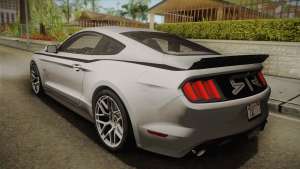 Ford Mustang RTR Spec 2 for GTA San Andreas back view