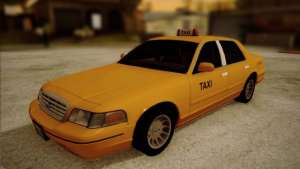 Ford Crown Victoria Taxi 2003 for GTA San Andreas main view