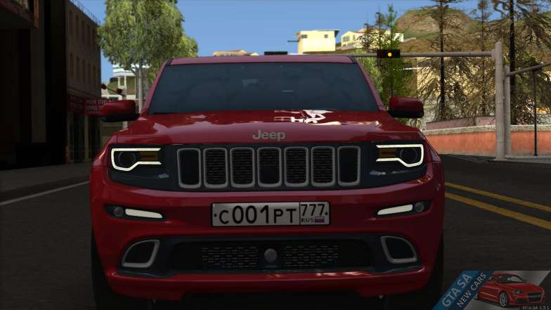 Jeep Grand Cherokee SRT8 for GTA San Andreas front view