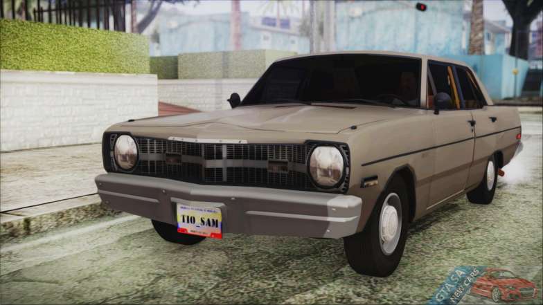 Dodge Dart 1975 for GTA San Andreas front view
