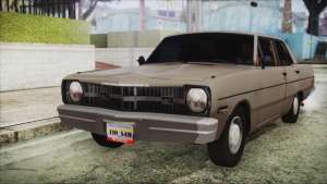 Dodge Dart 1975 for GTA San Andreas front view