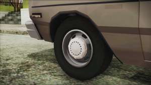 Dodge Dart 1975 for GTA San Andreas wheel view