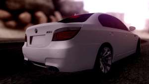 BMW M5 E60 for GTA San Andreas back view