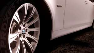 BMW M5 E60 for GTA San Andreas wheel view