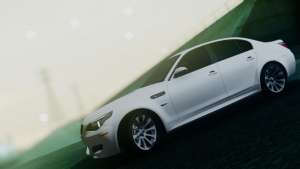 BMW M5 E60 for GTA San Andreas side view