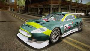 Aston Martin Racing DBR9 2005 v2.0.1 YCH for GTA San Andreas vinyl