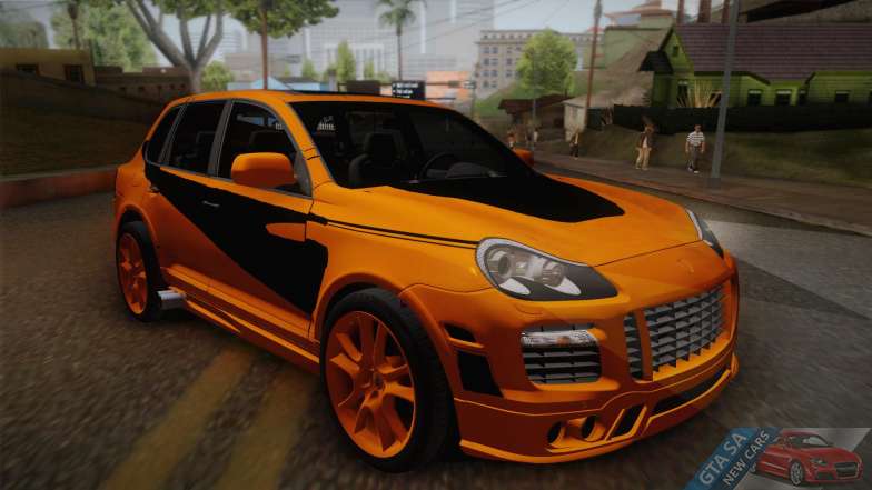 Porsche Cayenne 2007 Tuning for GTA San Andreas front view