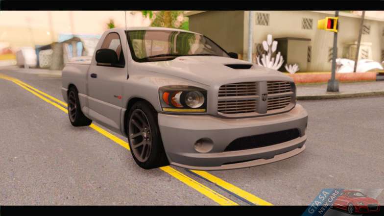 Dodge Ram SRT10 2006 Stock for GTA San Andreas front view