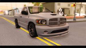 Dodge Ram SRT10 2006 Stock for GTA San Andreas front view