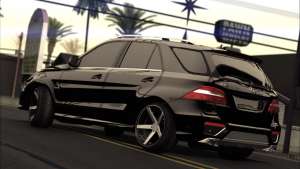 Mercedes-Benz ML63 AMG for GTA San Andreas side view