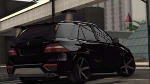 Mercedes-Benz ML63 AMG for GTA San Andreas back view