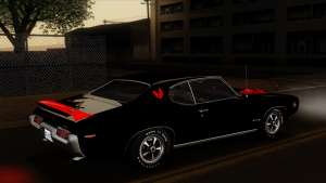 Pontiac GTO The Judge Hardtop Coupe 1969 for GTA San Andreas vinyl