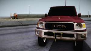 Toyota Land Cruiser 4 Puertas Original for GTA San Andreas straight view