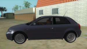 Audi S3 for GTA San Andreas side view