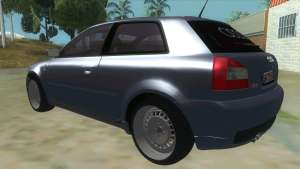 Audi S3 for GTA San Andreas back view