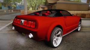 Ford Mustang 2005 for GTA San Andreas back view