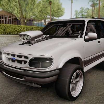Ford Explorer 1996 Drag for GTA San Andreas front view
