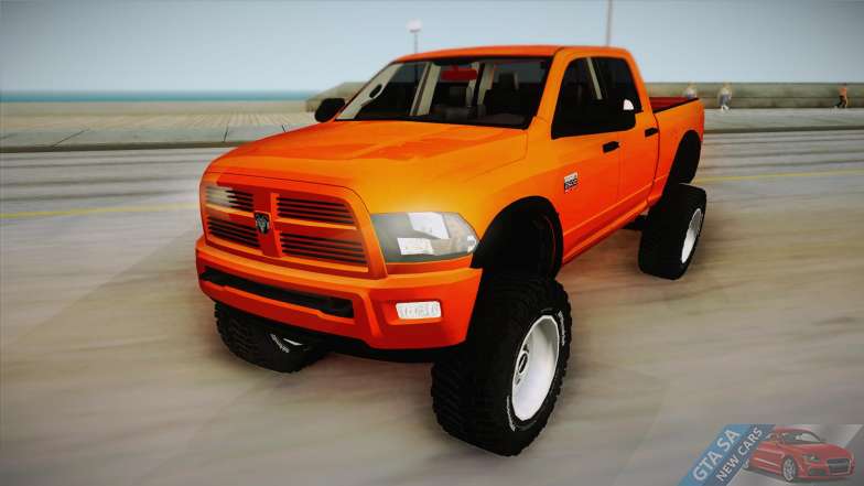 Dodge Ram 2500 Lifted Edition for GTA San Andreas front view