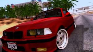BMW M3 E36 Stance for GTA San Andreas front lights