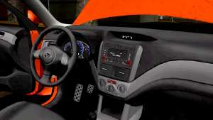 Subaru Forester RRT Sport 2008 v2.0 for GTA San Andreas interior
