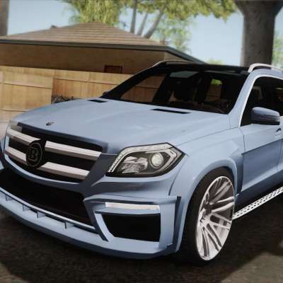 Mercedes-Benz GL63 Brabus for GTA San Andreas front view