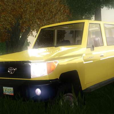 Toyota Land Cruiser Machito 2013 6Puertas 4x4 for GTA San Andreas front view