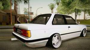 BMW M3 E30 Stance for GTA San Andreas back view