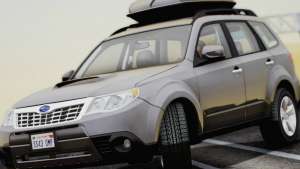 Subaru Forester XT 2008 for GTA San Andreas grey color