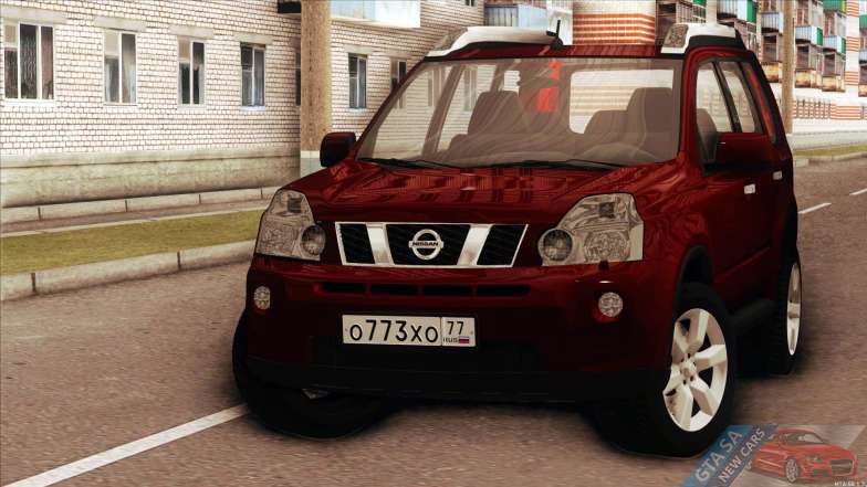 Nissan X-Trail 2009 for GTA San Andreas front view